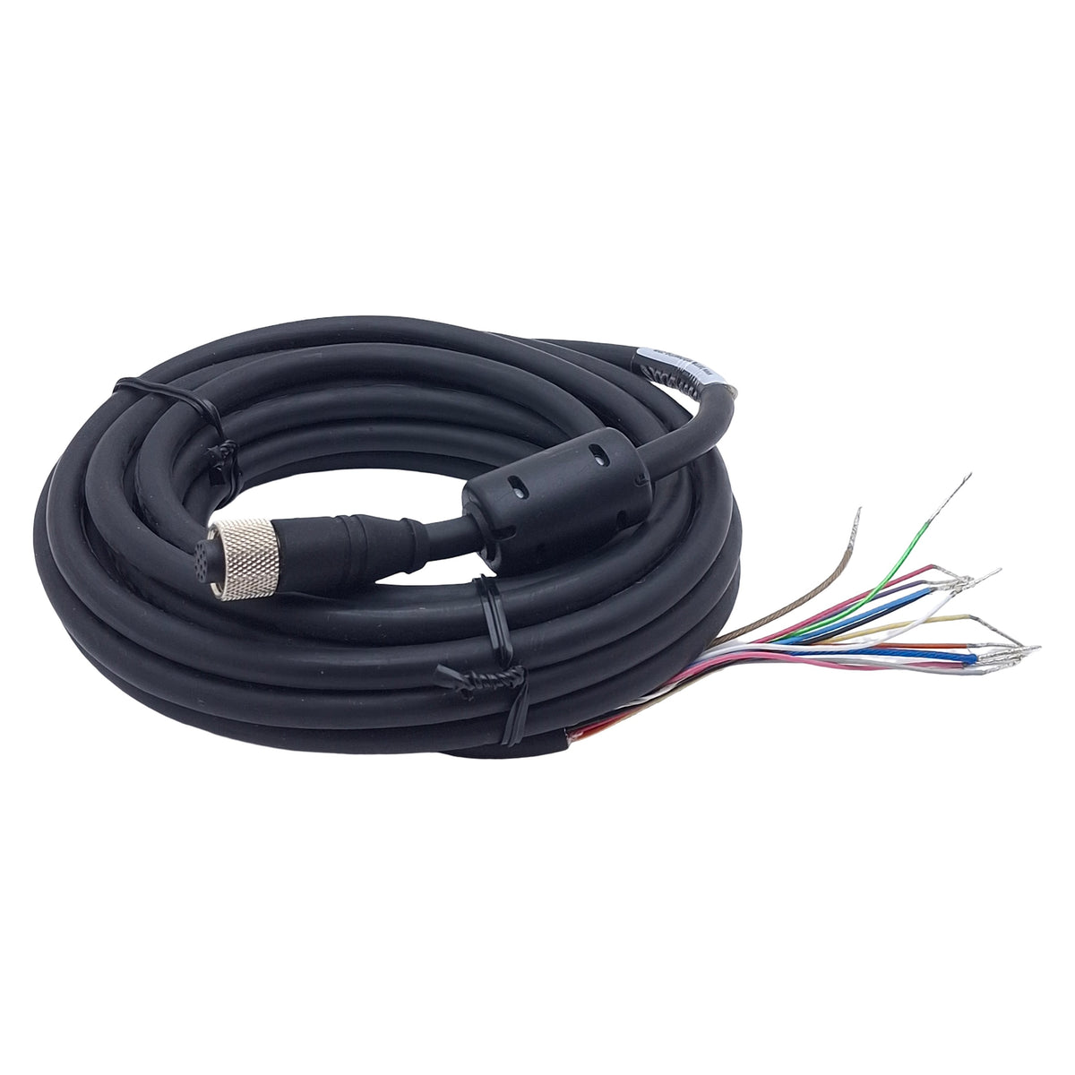 New – Open box Banner MQDC2S-1215 Single-Ended Cordset, 30VDC 1.5A, M12 12-Pin Female, 5m