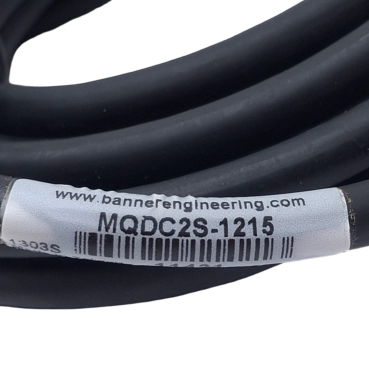 New – Open box Banner MQDC2S-1215 Single-Ended Cordset, 30VDC 1.5A, M12 12-Pin Female, 5m