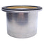 Used C-VAC 6286H1 Aluminum Frame HEPA Filter For Minuteman Vacuums, 100CFM, ø8in