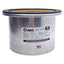 Used C-VAC 6286H1 Aluminum Frame HEPA Filter For Minuteman Vacuums, 100CFM, ø8in