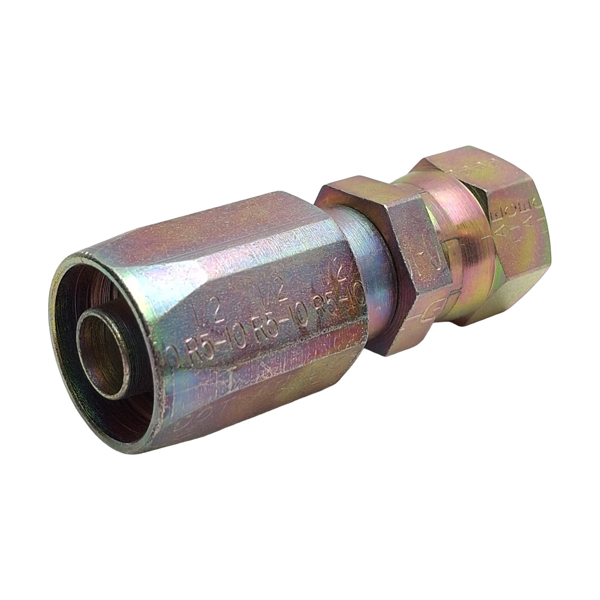 New – Open box Parker 20820-10-10 Hydraulic Fitting 5/8in 37° JIC Female to -10 Socket