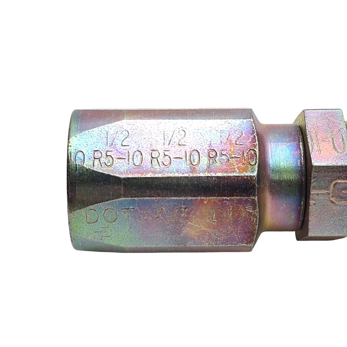 New – Open box Parker 20820-10-10 Hydraulic Fitting 5/8in 37° JIC Female to -10 Socket