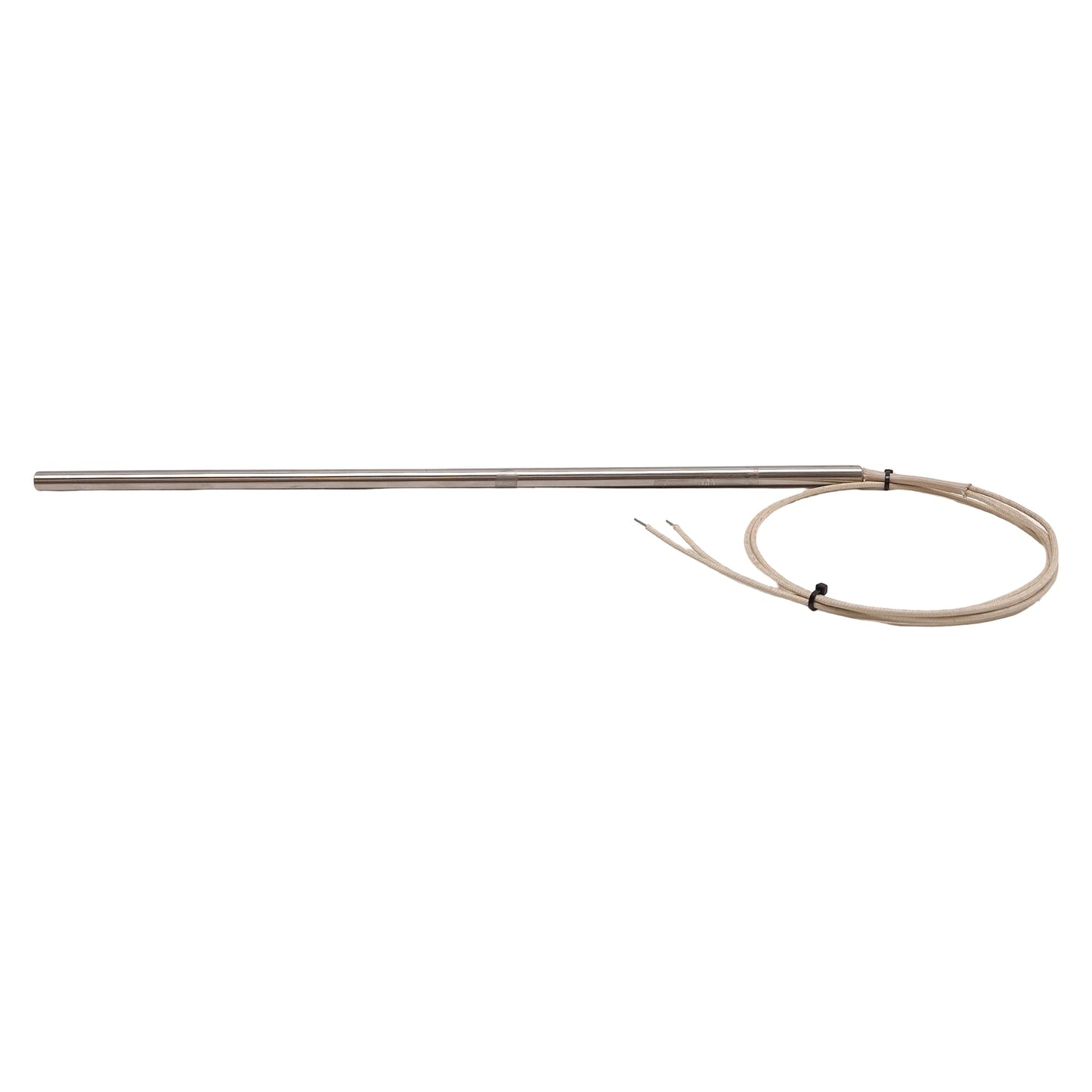 Used Entherm CHG13A21200H Cartridge Heater, 1200W 208VAC, ø3/8in x 15in, 27in Lead