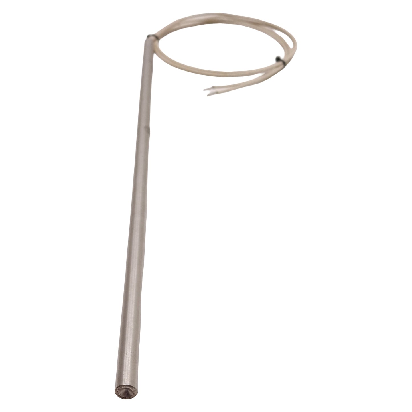 Used Entherm CHG13A21200H Cartridge Heater, 1200W 208VAC, ø3/8in x 15in, 27in Lead