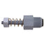 Used Gast AA840A Vacuum Relief Valve, Nylon Material, 5-27inHg Range, 3/8 NPT Thread