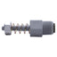 Used Gast AA840A Vacuum Relief Valve, Nylon Material, 5-27inHg Range, 3/8 NPT Thread