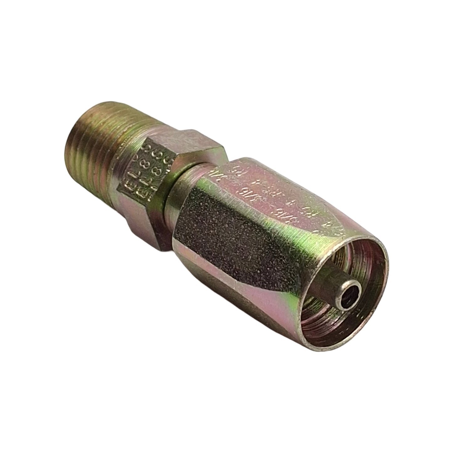 New – Open box Lot of 2 Parker 20120-4-4 Hydraulic Fitting 1/4in NPT Male to -4 Hose Socket