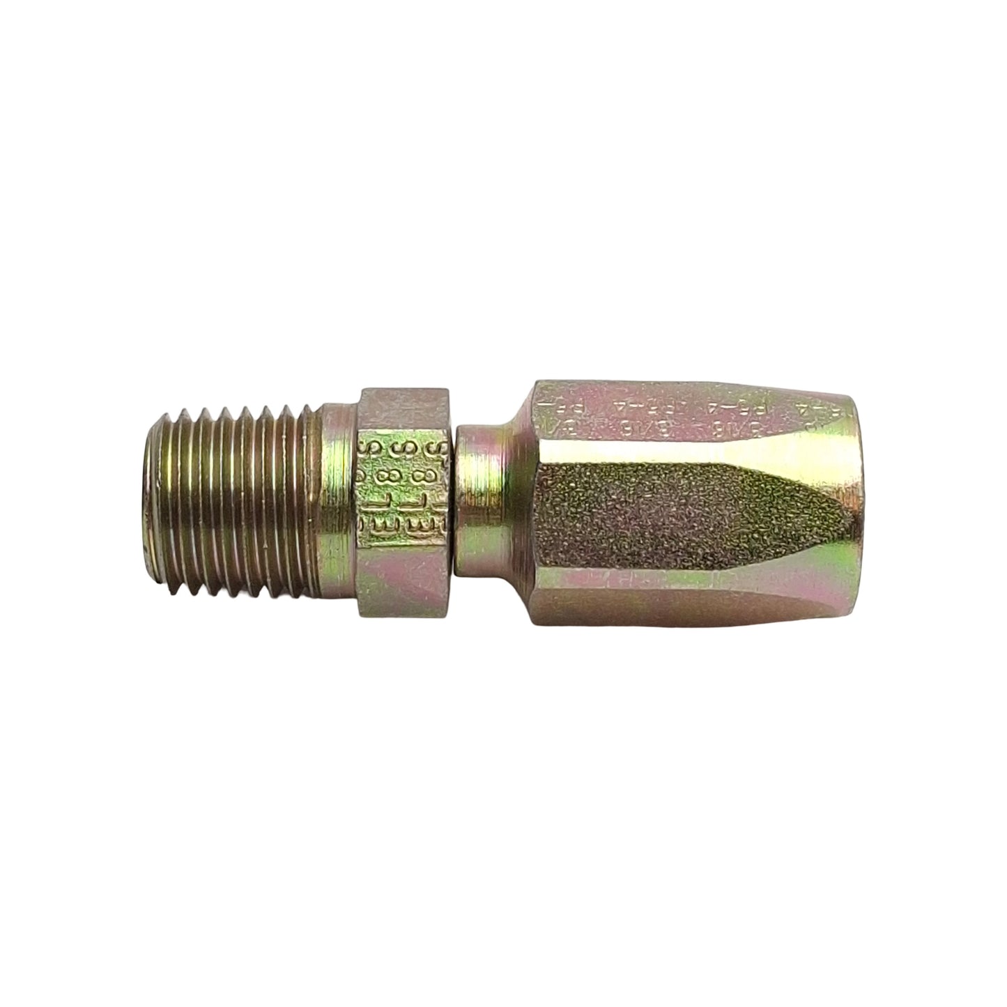 New – Open box Lot of 2 Parker 20120-4-4 Hydraulic Fitting 1/4in NPT Male to -4 Hose Socket
