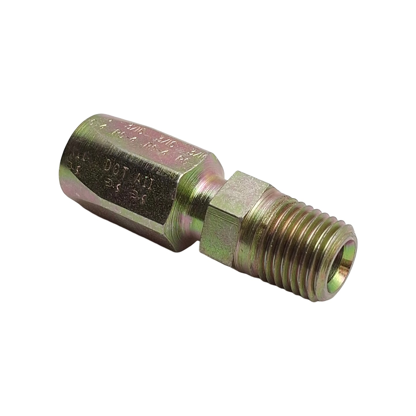New – Open box Lot of 2 Parker 20120-4-4 Hydraulic Fitting 1/4in NPT Male to -4 Hose Socket