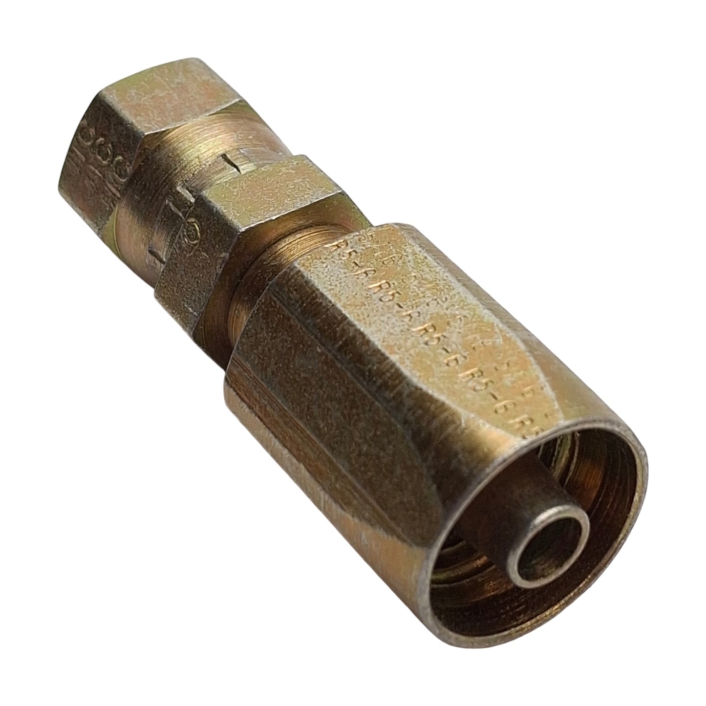 New – Open box Lot of 2 Parker 2620-6-6 Hydraulic Fitting, 3/8in 37° JIC Female, -6 Hose Socket