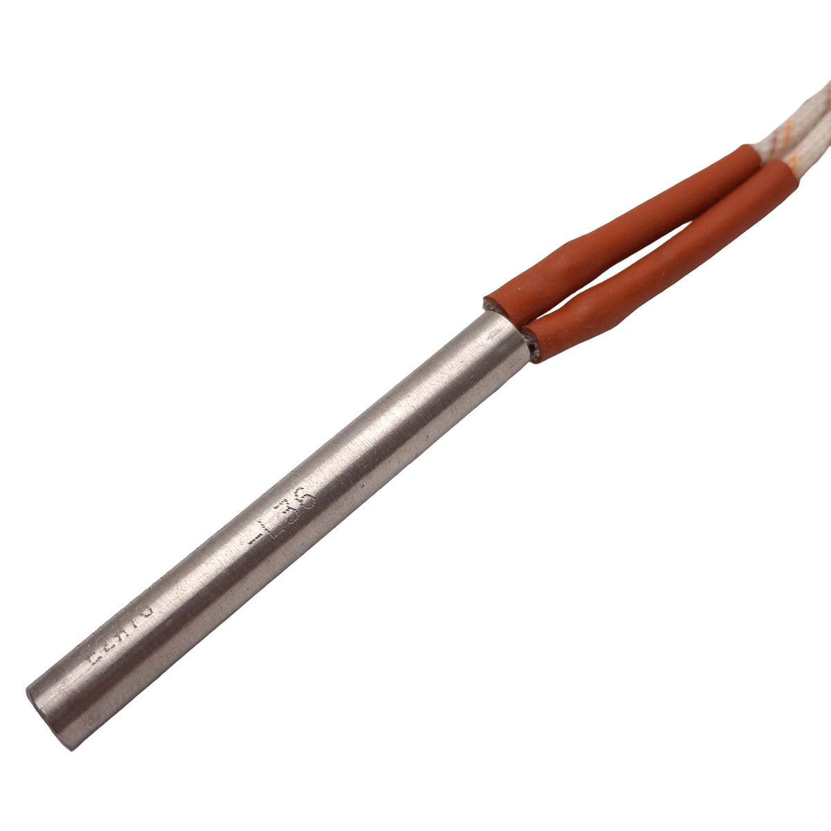 New – Open box Watlow E2A76-L36 Firerod Cartridge Heater, 250W 240VAC, ø1/4in x 2in, 36in Lead