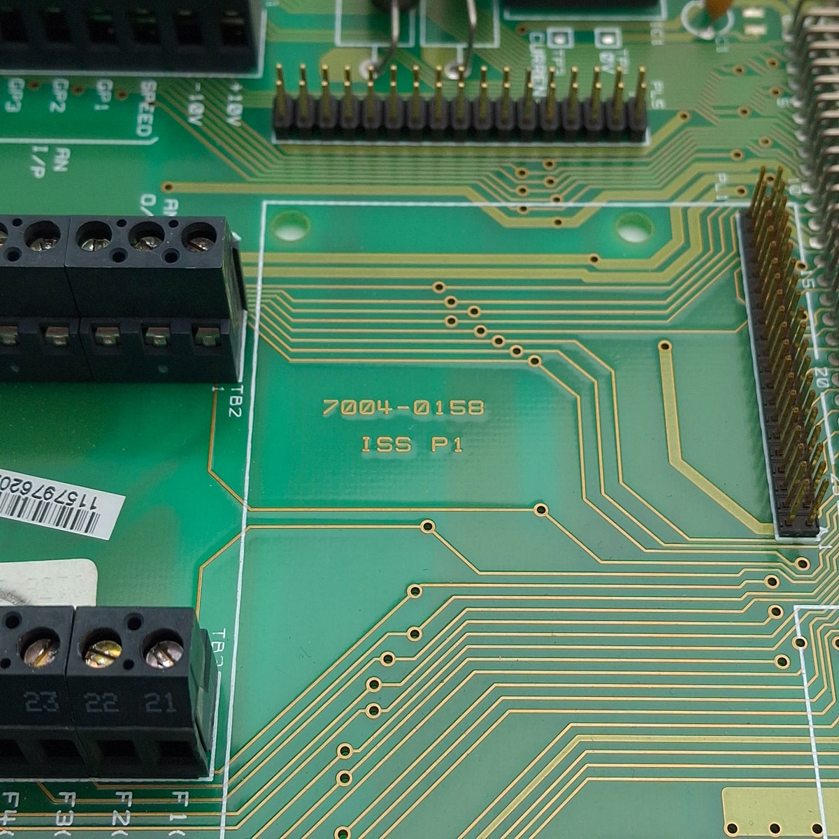 Used Control Techniques 7004-0158 MDA-2B Control Board For Mentor II & Quantum III