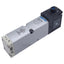 Used Festo VSVA-B-M52-MZD-A1-1T1L Solenoid Valve 5/2-Way, 10bar, 3-Pin M8, 24VDC Coil