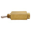 Used Clippard MJTV-3 Brass Toggle Valve, 3-Way Normally Closed, 300psig, 1/8in NPT