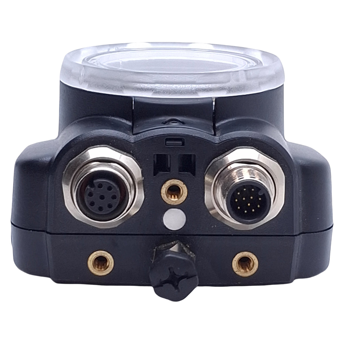 Used Banner IVURGPR08 iVu TG Image Sensor 10-30VDC, PNP, 8mm Lens, Red Ring Light