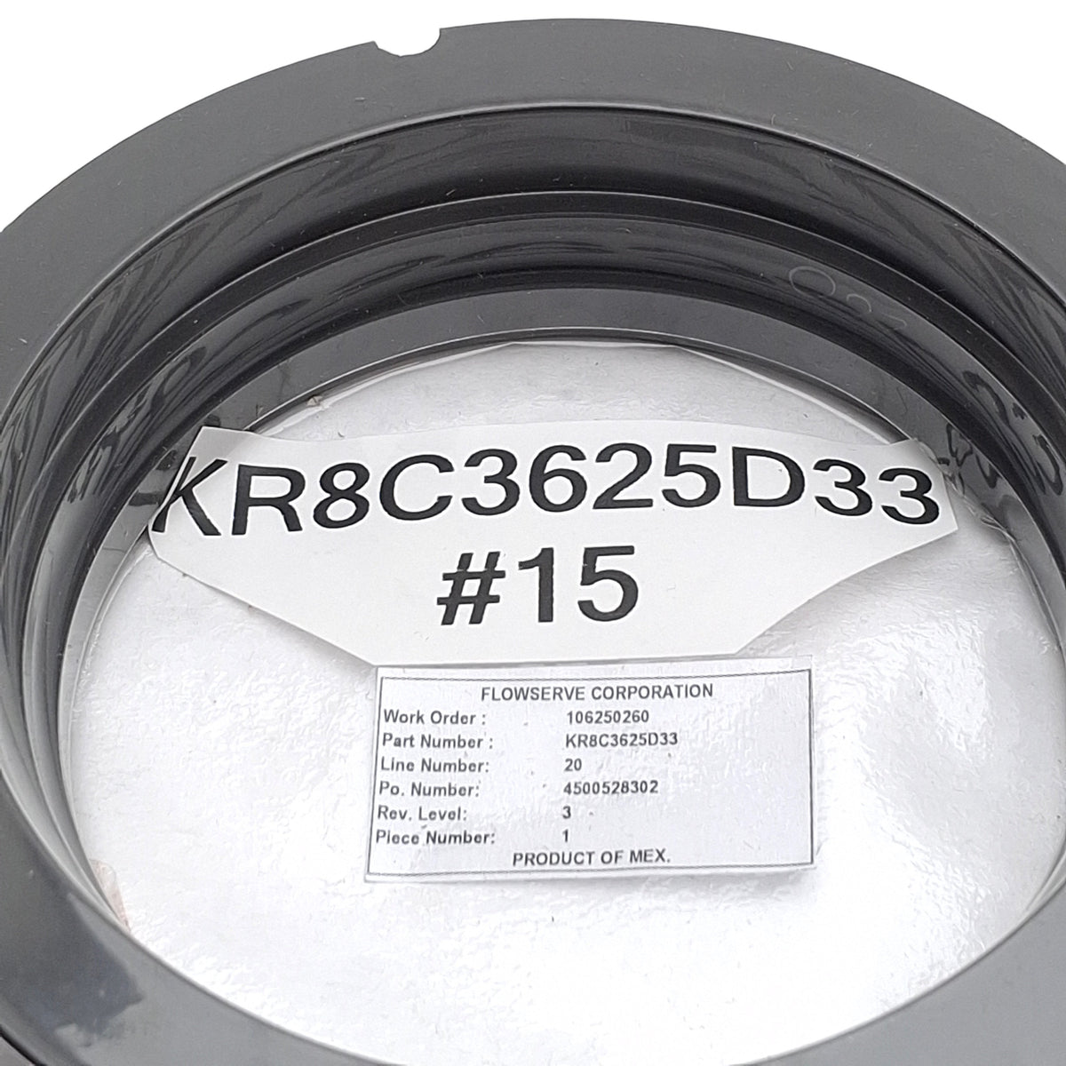 New – Open box Flowserve KR8C3625D33 Mechanical Seal/Carbon Ring, For D-Series & ISC2 Series