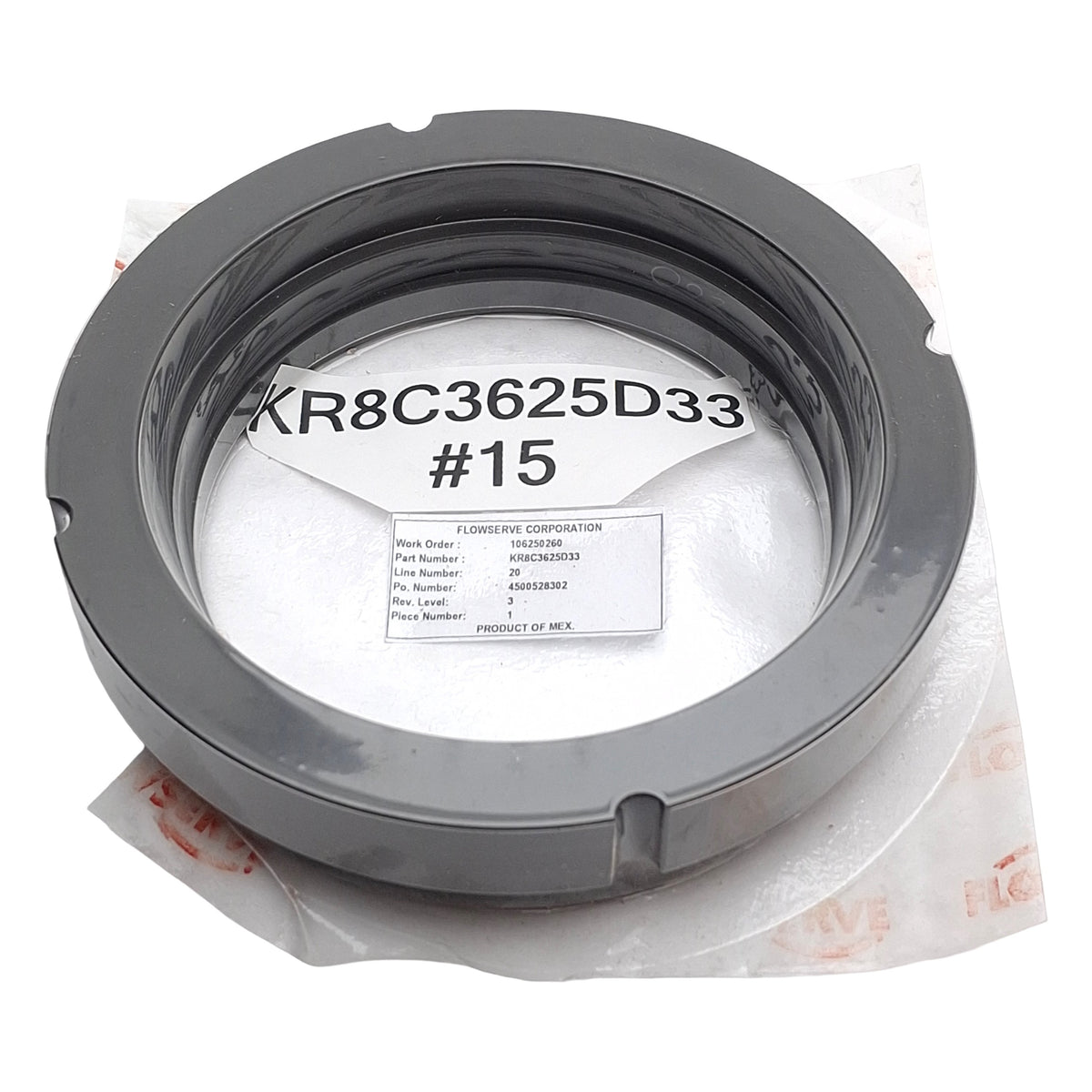 New – Open box Flowserve KR8C3625D33 Mechanical Seal/Carbon Ring, For D-Series & ISC2 Series