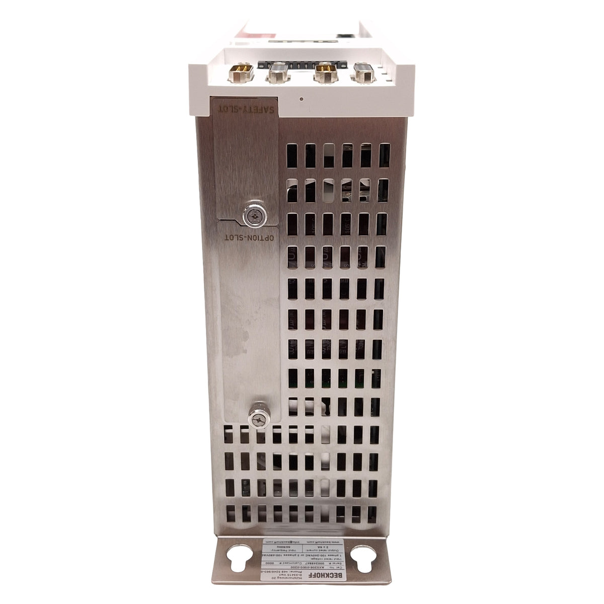 New – Open box Beckhoff AX5206-0000-0200 FW 2.10+ Digital Compact Servo Drive, 2-Ch, 3Ø 480VAC