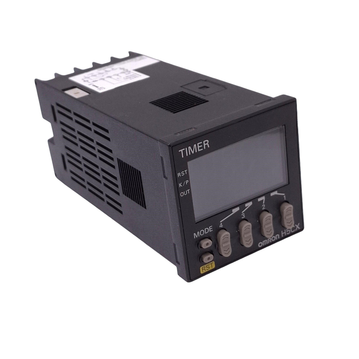 Used Omron H5CX-A Digital Timer, 0.001s-9999h, SPDT Out, 100-240VAC In, 1/16 DIN