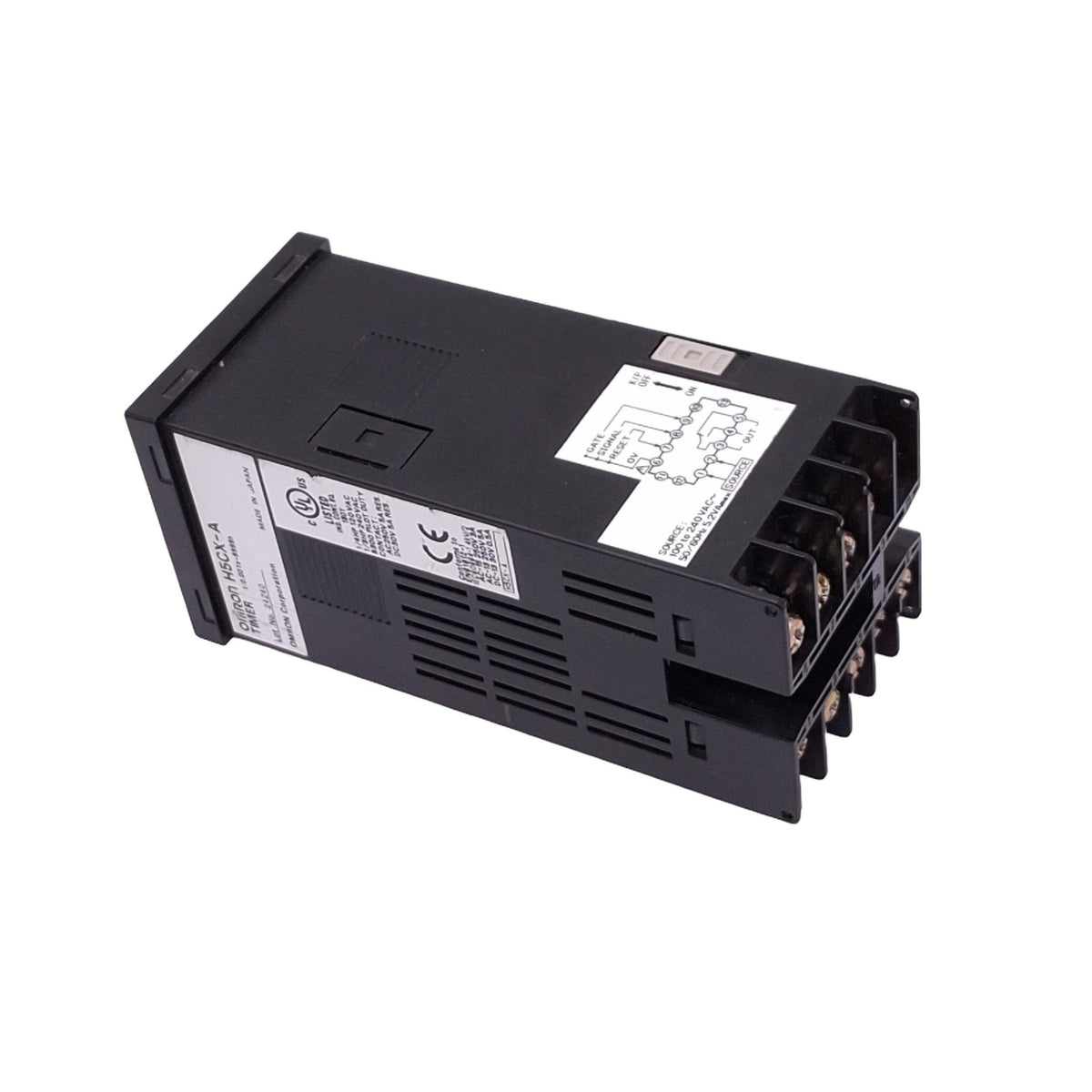 Used Omron H5CX-A Digital Timer, 0.001s-9999h, SPDT Out, 100-240VAC In, 1/16 DIN