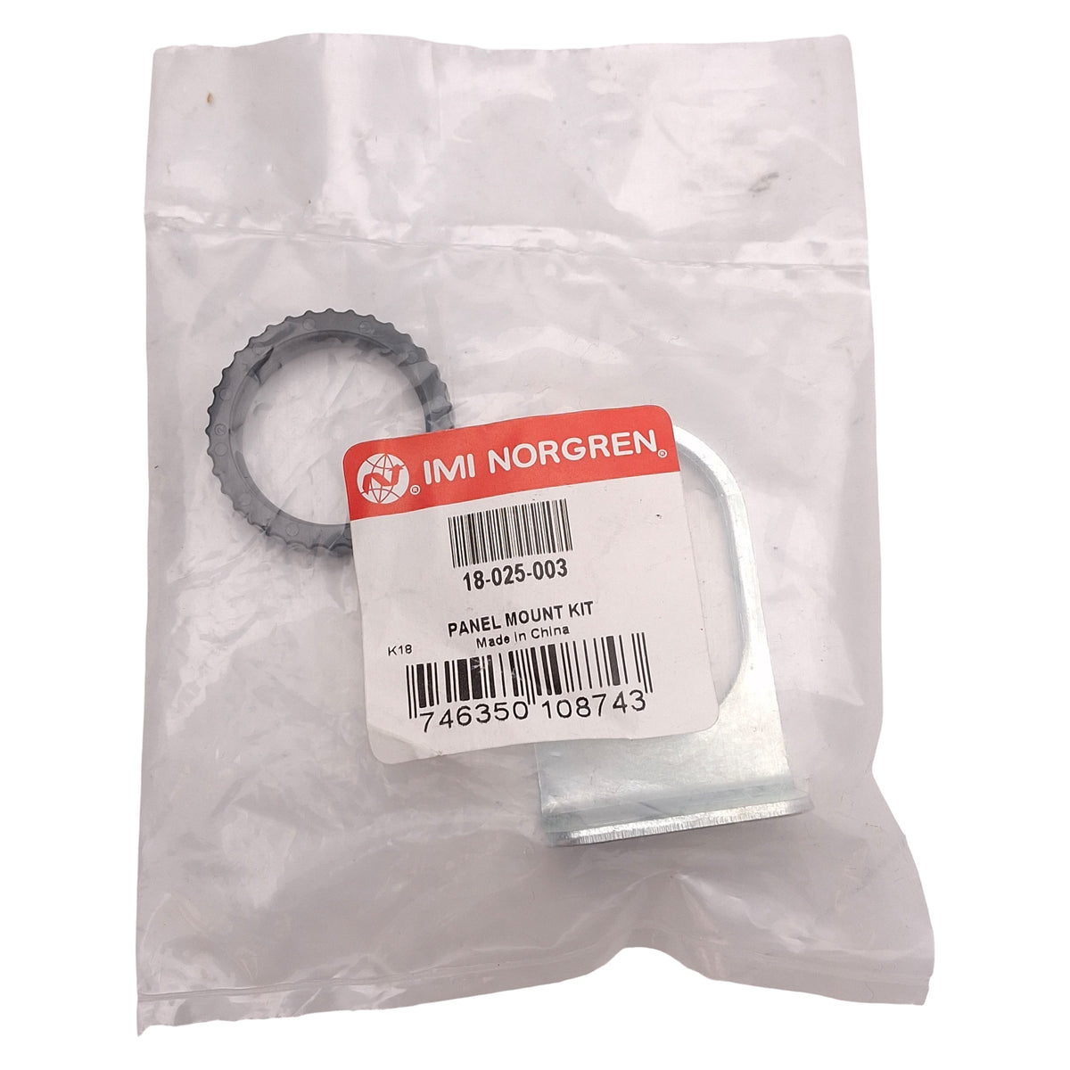 New Lot of 5 IMI Norgren 18-025-003 Panel Mount Kit For R07 Series Regulators