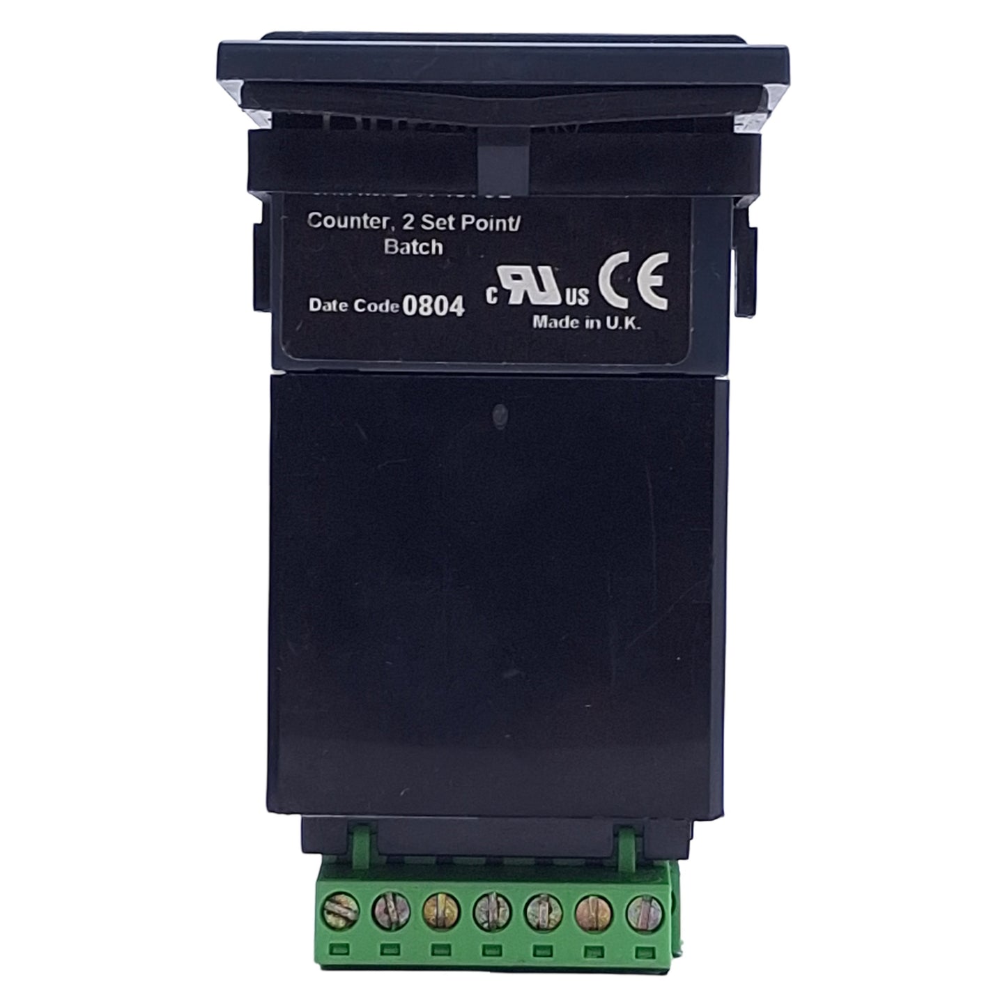Used Durant E4148792 Electronic Counter, 6-Digit LCD, PNP/NPN, 94-240VAC/12-24VDC