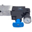 Used Festo VABF-S4-1-R3C2-C-6 Regulator Plate, 0.2-6bar Set, 10bar In, 0-10bar Gauge