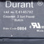 Used Durant E4148792 Electronic Counter, PNP/NPN, 94-240VAC/12-24VDC *Cracked Frame*