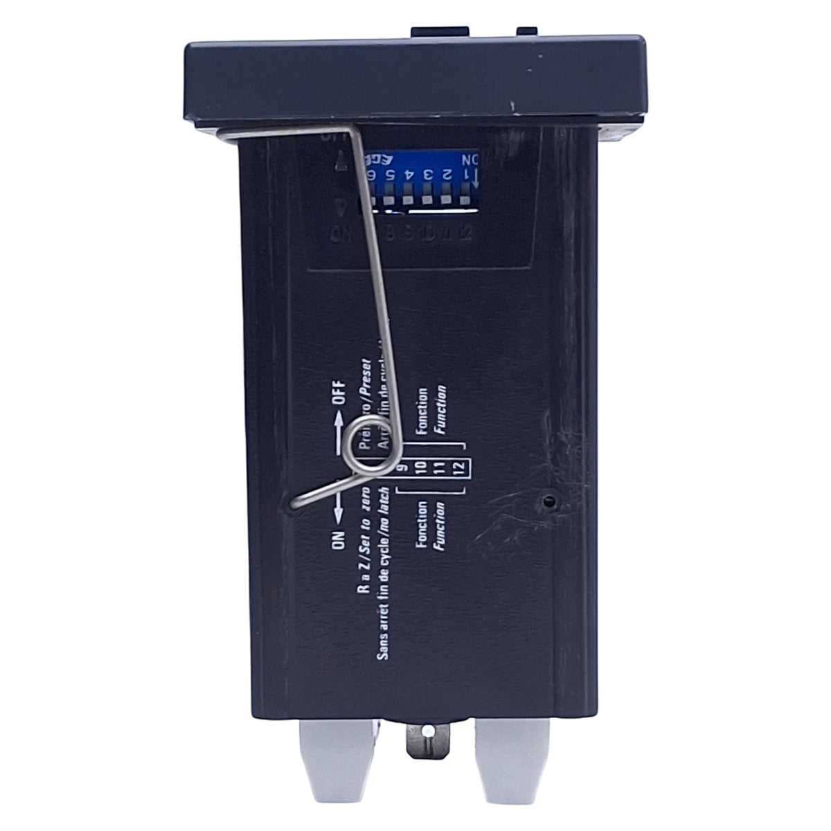 Used Syrelec 1000 PA1 Electronic Counter 6-Digit, 115/230VAC, 12VDC 50mA Sensor