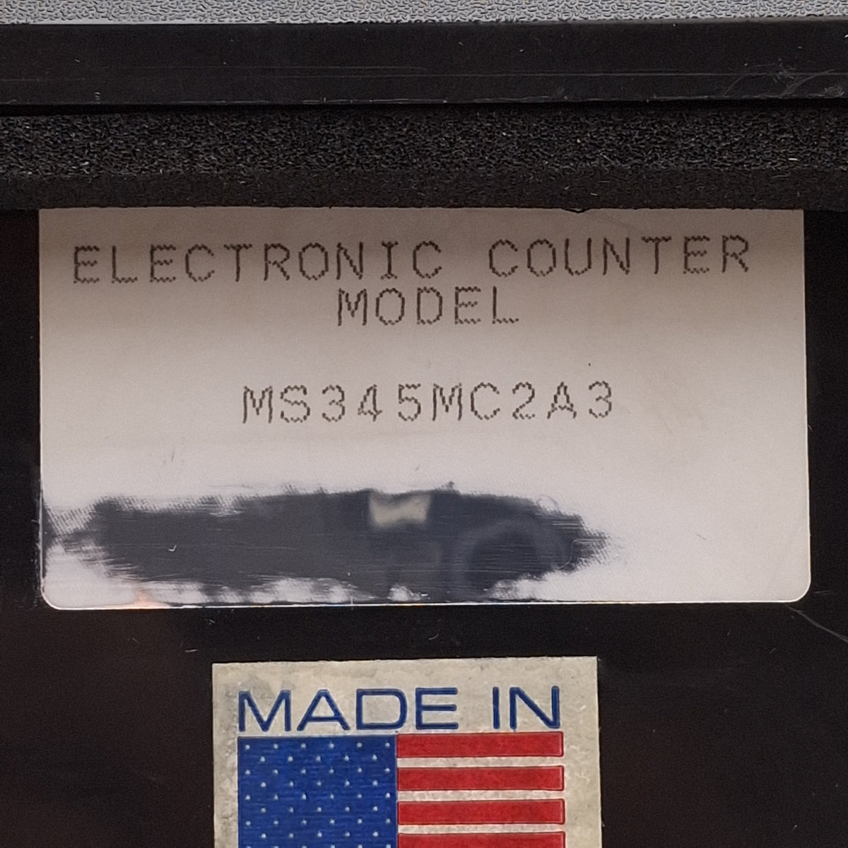 Used Kobold MRT-1530 MS345MC2A3 Electronic Counter, 6-Digit, 4-30VDC, 110VAC Supply