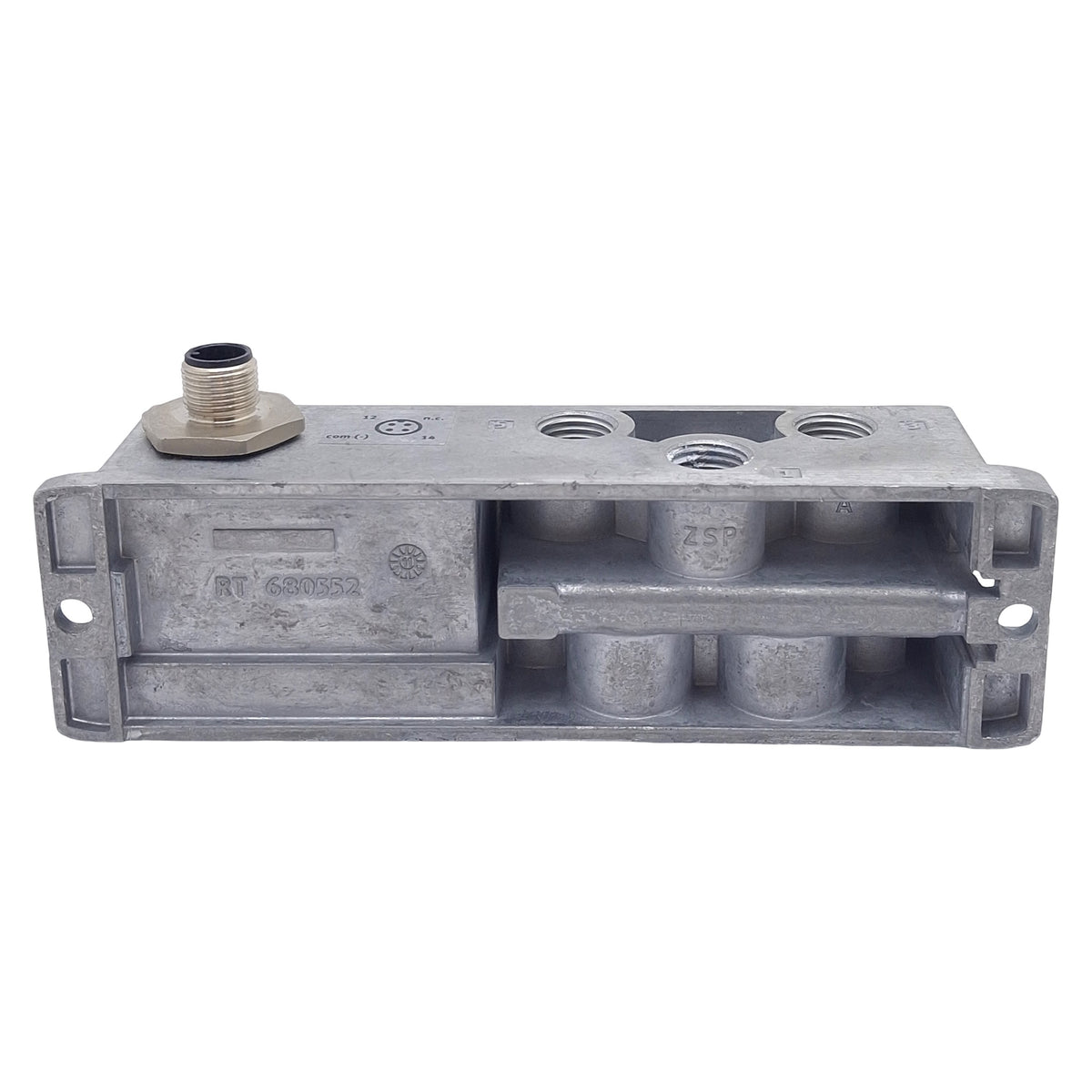 Used Festo VABS-S4-1S-G14-R3 Pneumatic Sub-Base, -0.9~10bar, G1/4, 24VDC, 4-Pin M12