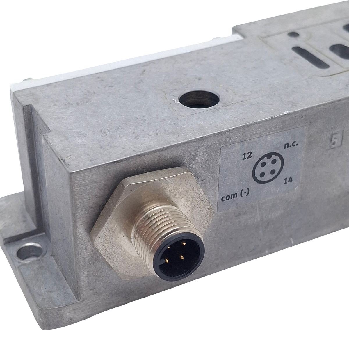 Used Festo VABS-S4-1S-G14-R3 Pneumatic Sub-Base, -0.9~10bar, G1/4, 24VDC, 4-Pin M12