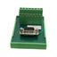 Used Phoenix Contact FLKM HDSUB-15/M 5528383 Breakout Board, DB15M, DIN Rail Mount