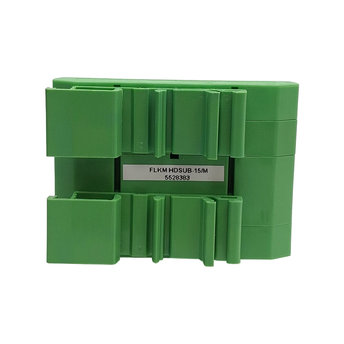 Used Phoenix Contact FLKM HDSUB-15/M 5528383 Breakout Board, DB15M, DIN Rail Mount