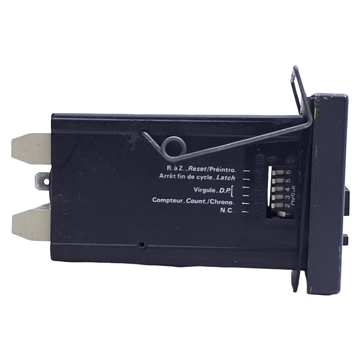 Used Syrelec 1000 PA Electronic Counter 6-Digit, 115/230VAC, 8VDC/24VDC 50mA Sensor