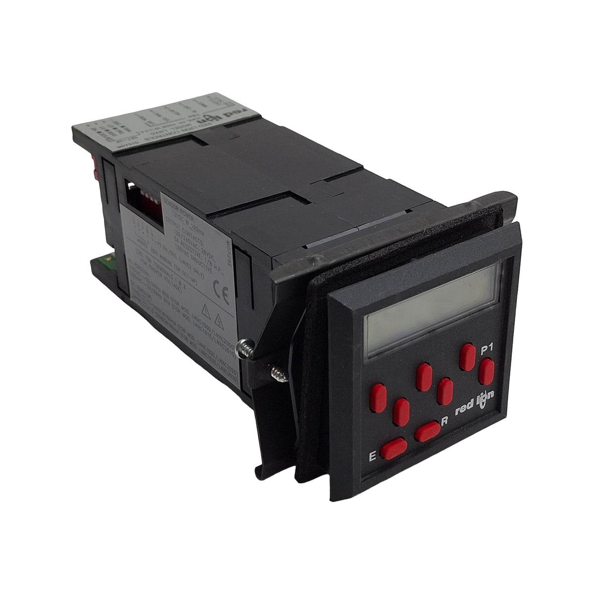 Used Red Lion LNXC1030 Single Preset Counter 24VDC Power, 12VDC Sensor, Relay Output