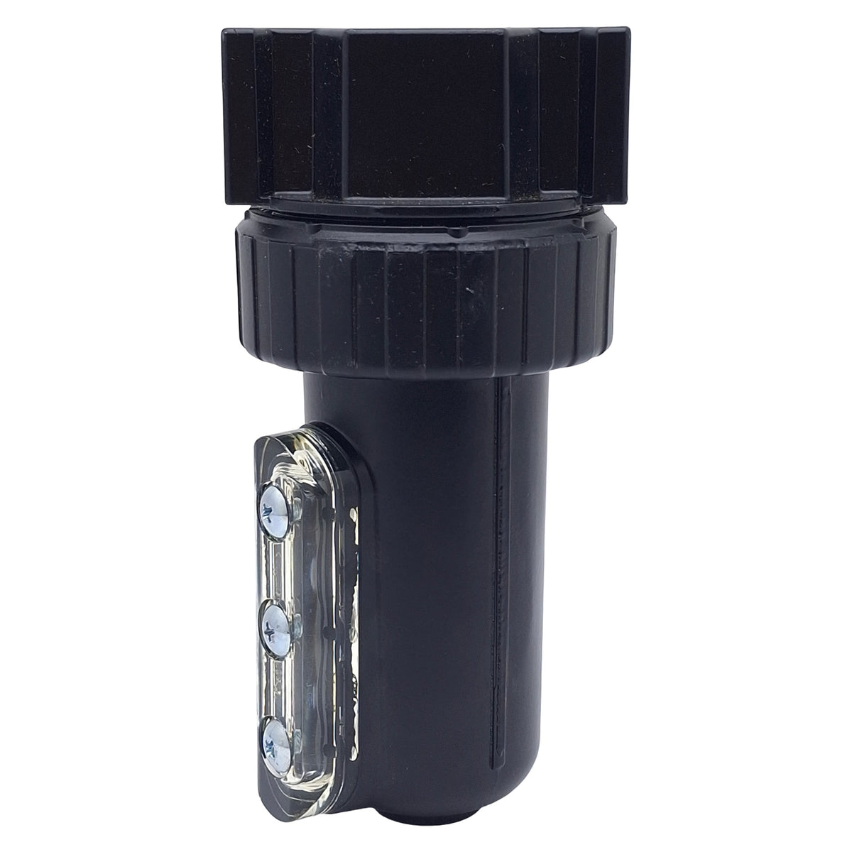 Used Gast AH106F Pneumatic Compressed Air Filter, 1/2in NPT, 250psi Max, 5µm, 117scfm