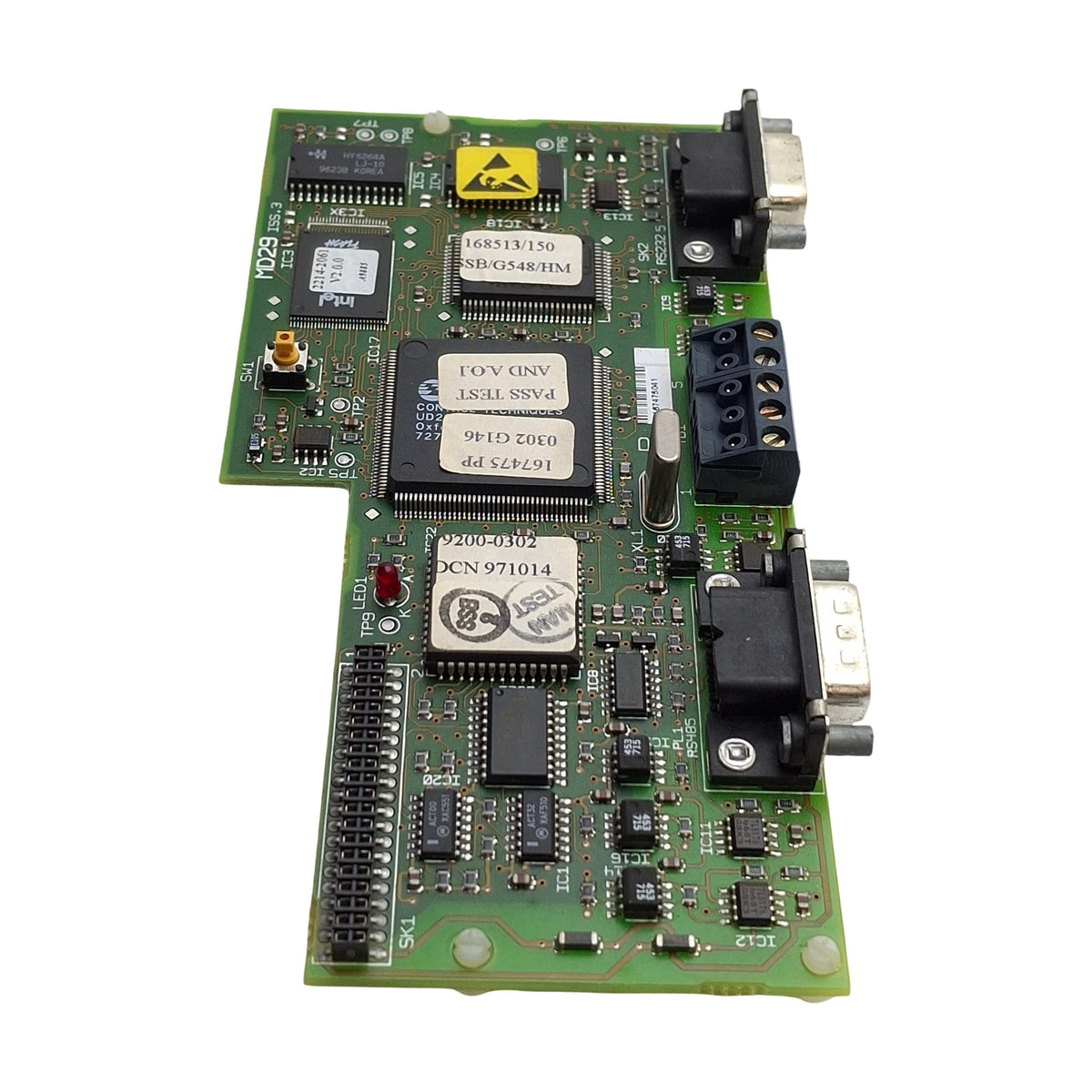 Used Control Techniques MD29 CoProcessor Option Board For MentorII & QuantumII Drives