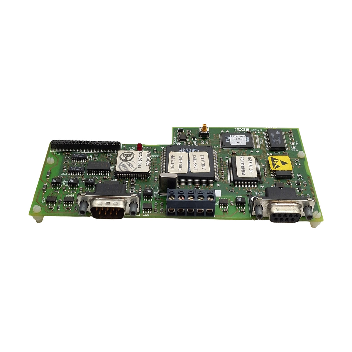 Used Control Techniques MD29 CoProcessor Option Board For MentorII & QuantumII Drives