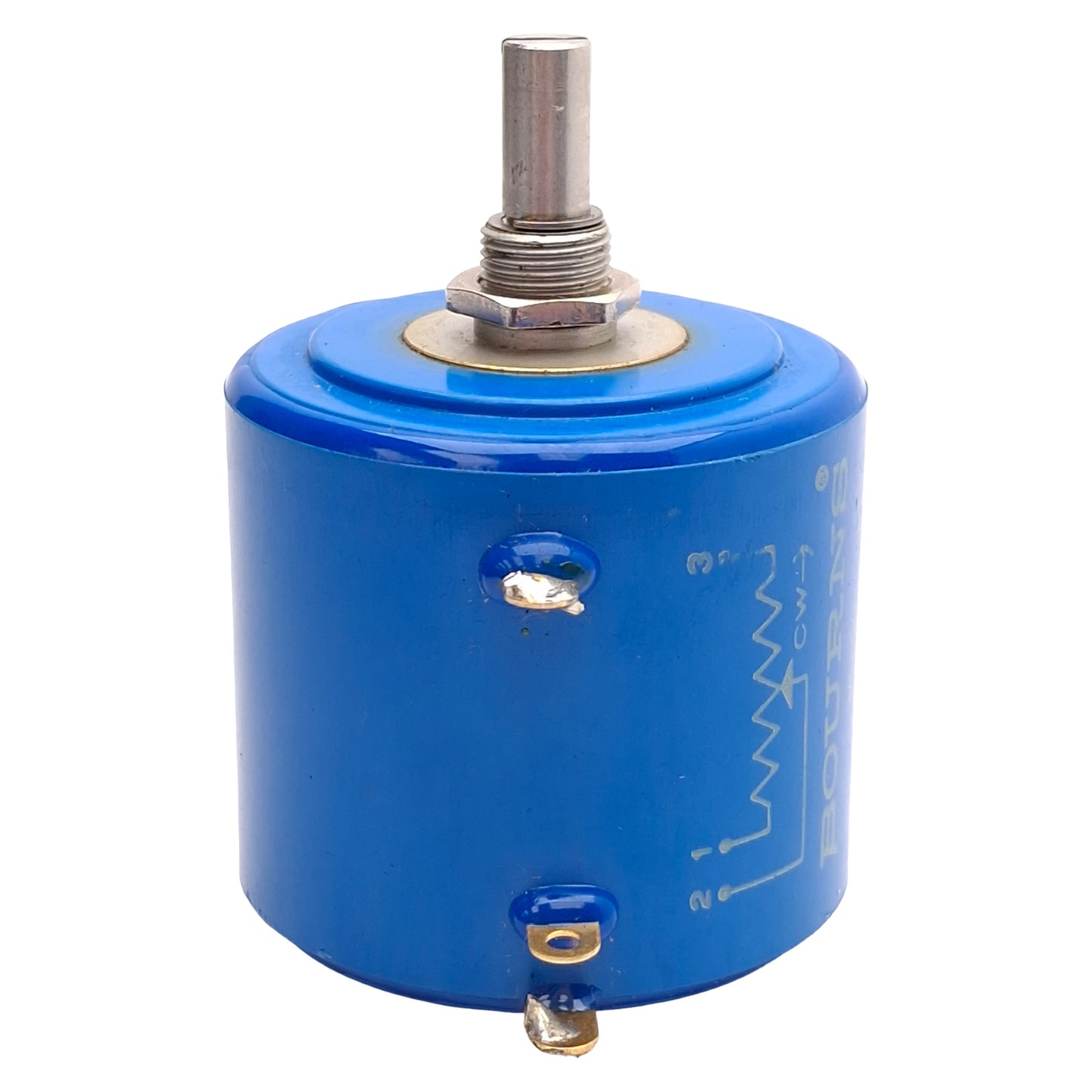 Used Bourns 3400S-001-102 Precision Potentiometer, 10-Turn, 1kΩ, 0.020% Resolution