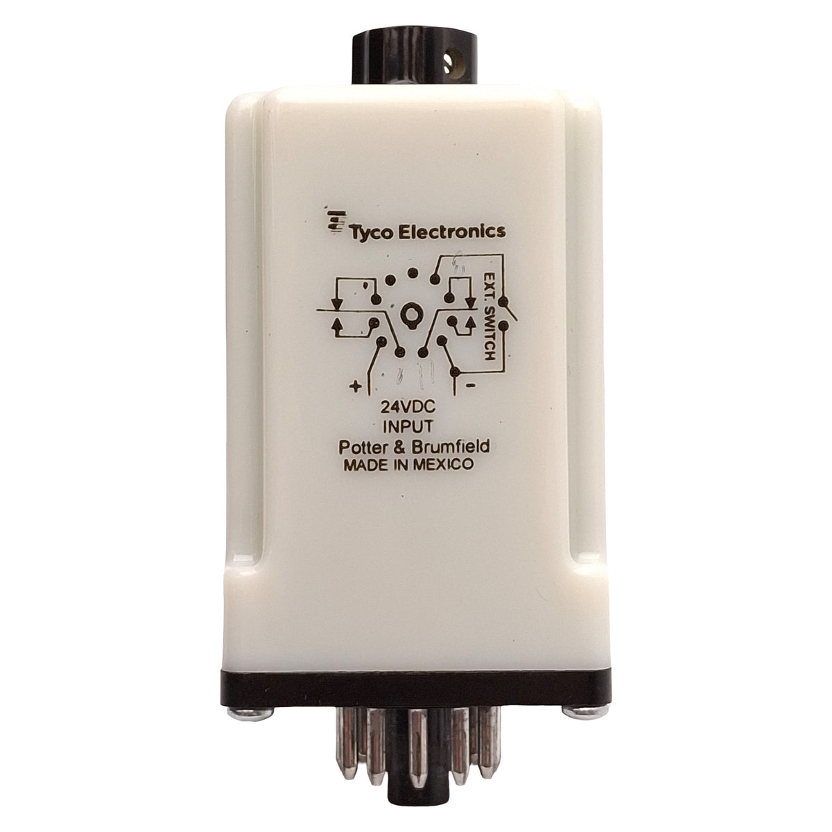 Used Potter & Brumfield CB-1039D-38 Off-Delay Time Delay Relay, 1.8-180sec, 24VDC