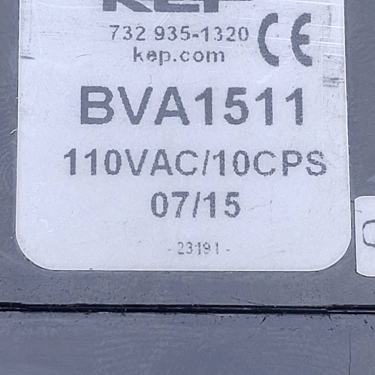 Used Truemeter BVA1511 Electro-Mechanical Preset Counter 5-Digit, 110VAC, 10CPS