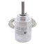 Used Placid Industries F-12-6 Follower Arm Potentiometer, 1-Turn, 500Ω, 65° Angle