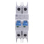 New – Open box Allen Bradley 1489-M2C150 Circuit Breaker, 2-Pole, 480Y/277VAC, 10A, DIN Rail