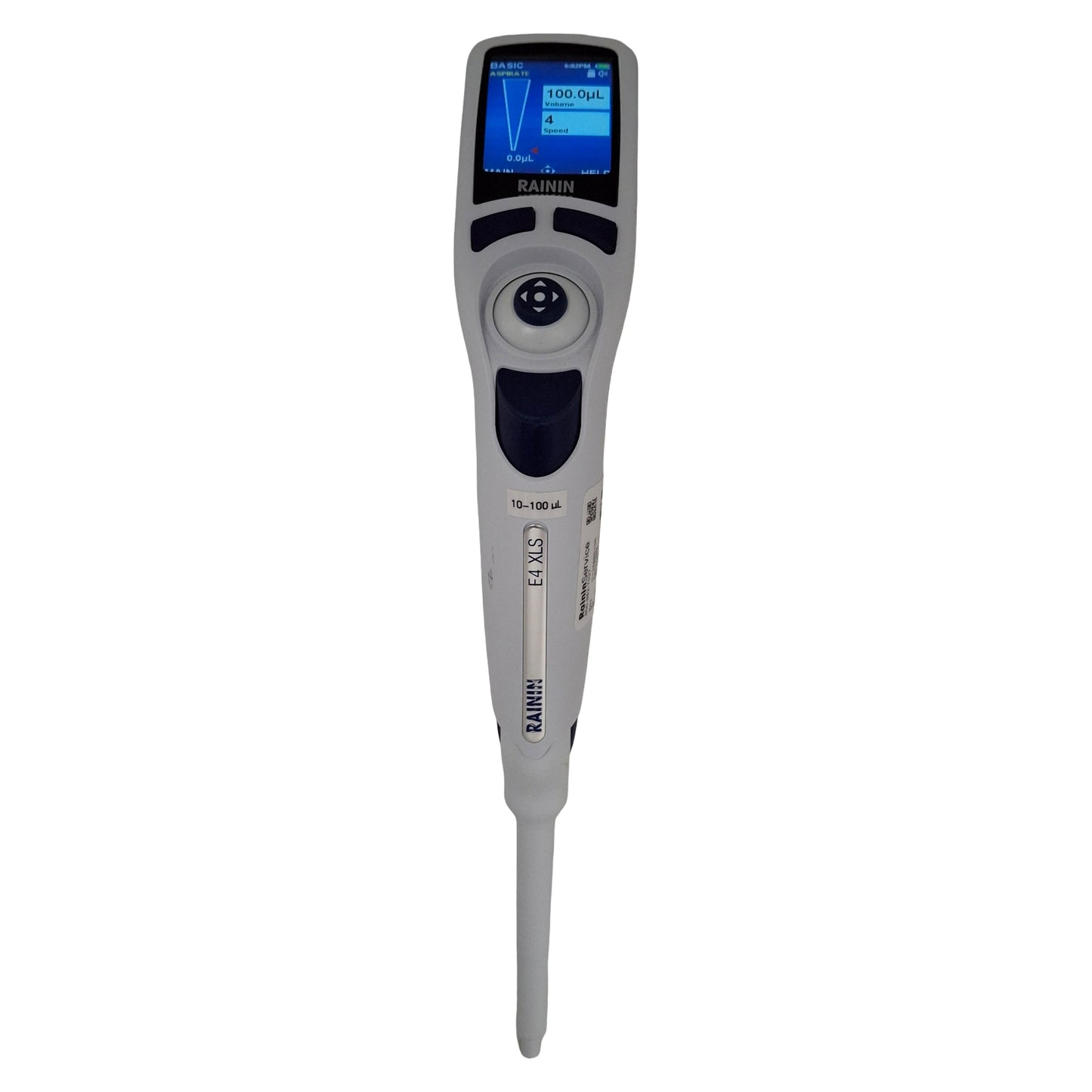 Used Rainin SmartStand w/ 4x E4 XLS Pipettes, 0.5-10µL/10-100µL/100-1000µL/1-10mL