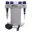 Used Rainin SmartStand w/ 4x E4 XLS Pipettes, 0.5-10µL/10-100µL/100-1000µL/1-10mL