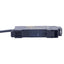 Used Banner D12EP6FV 41968 Fiber Optic Sensor, SPST-PNP, Red LED, 10-30VDC, DIN Rail