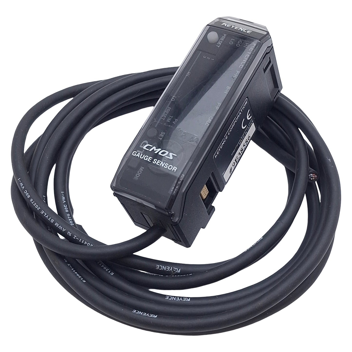 Used Keyence GT2-72P Digital Contact Sensor Amplifier Unit, PNP, 10-30VDC, DIN Rail
