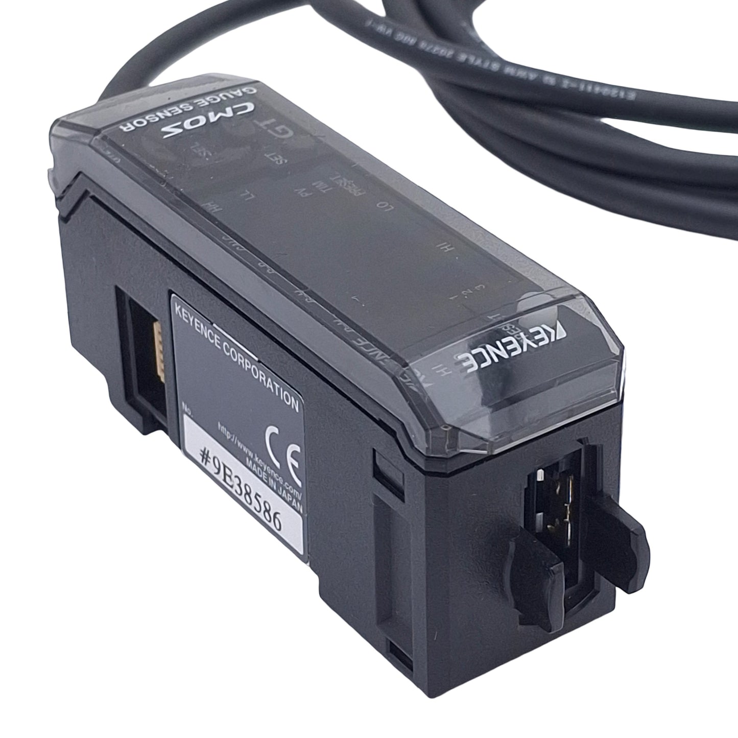 Used Keyence GT2-72P Digital Contact Sensor Amplifier Unit, PNP, 10-30VDC, DIN Rail