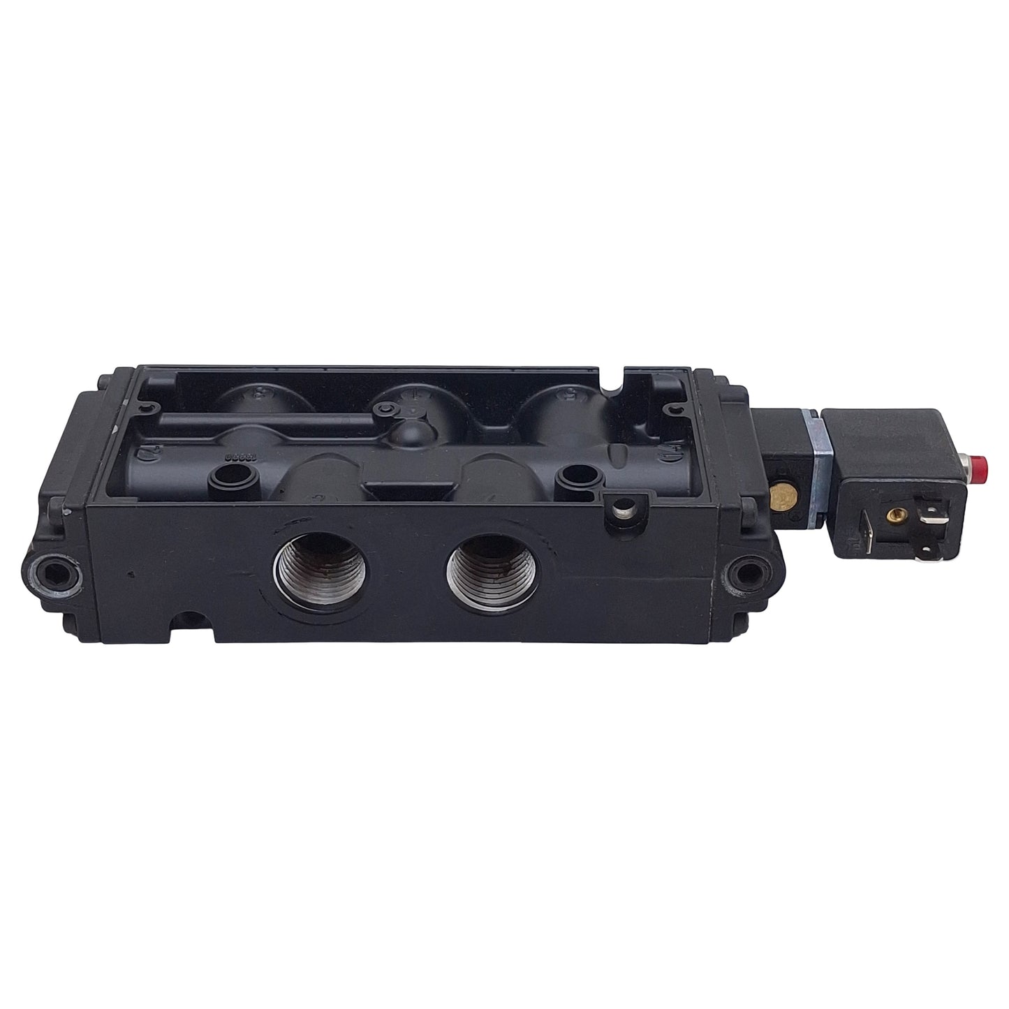 New Norgren MN01CGA75AJPA Solenoid Valve, 5/2-Way, 1/2in NPT, 150psi, 24VDC Coil